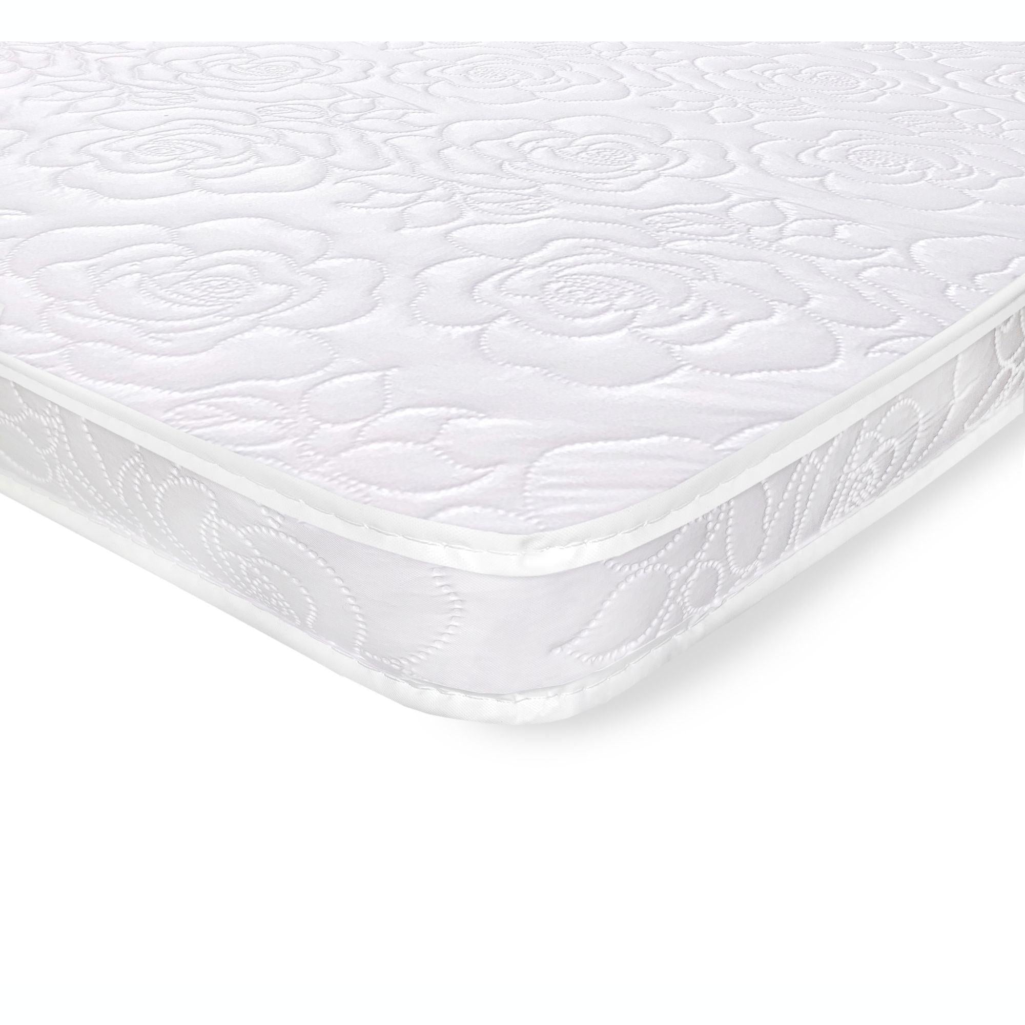 Bassinet Mattress in White by Colgate Mattress - The Baby's Room