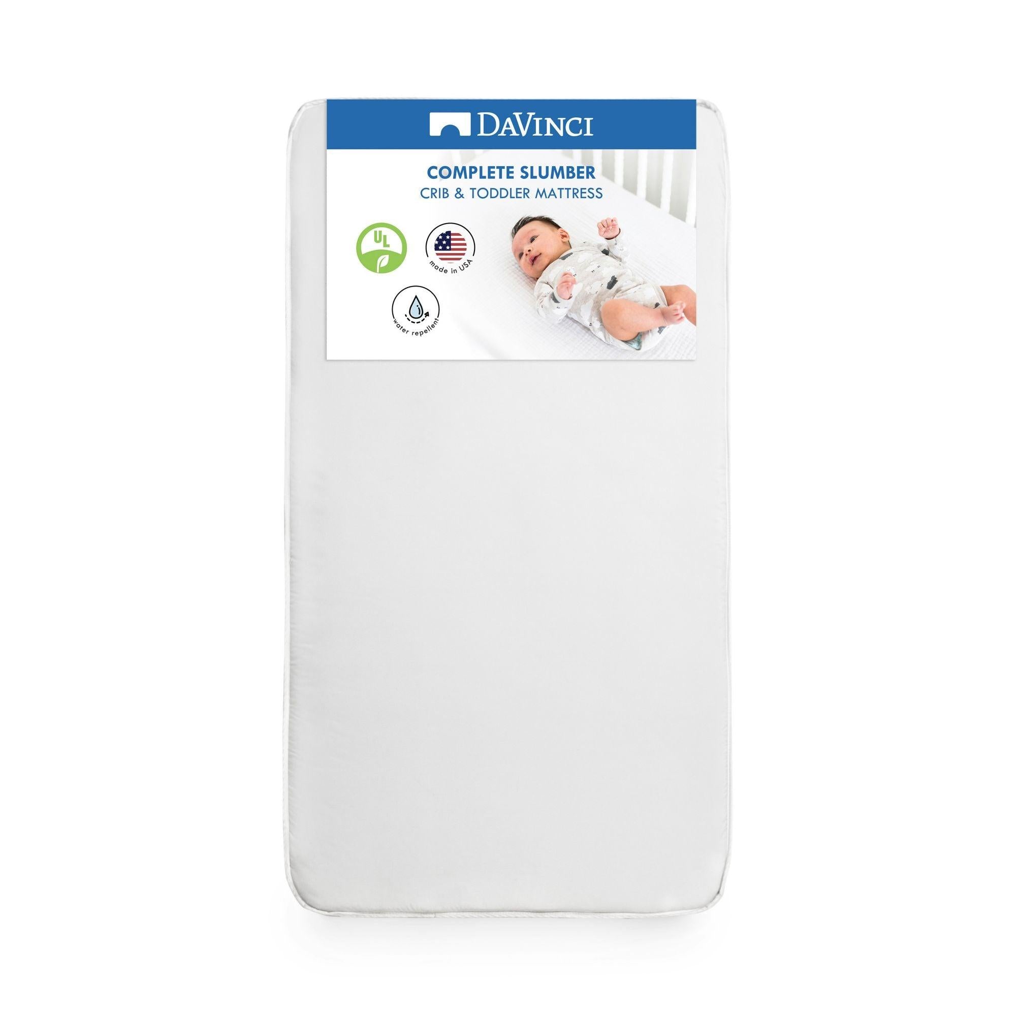 DaVinci Complete Slumber Waterproof Crib & Toddler Mattress - The Baby's Room
