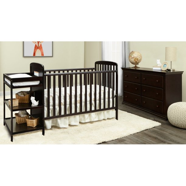 Palisades convertible standard crib and changer combo 3 piece nursery 2025 furniture set