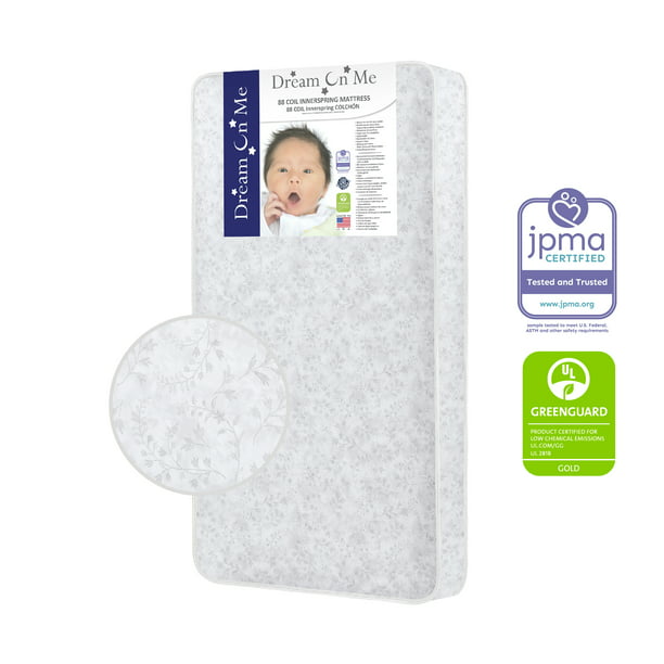 Twinkle 5" 88 Coil Crib & Toddler Mattress