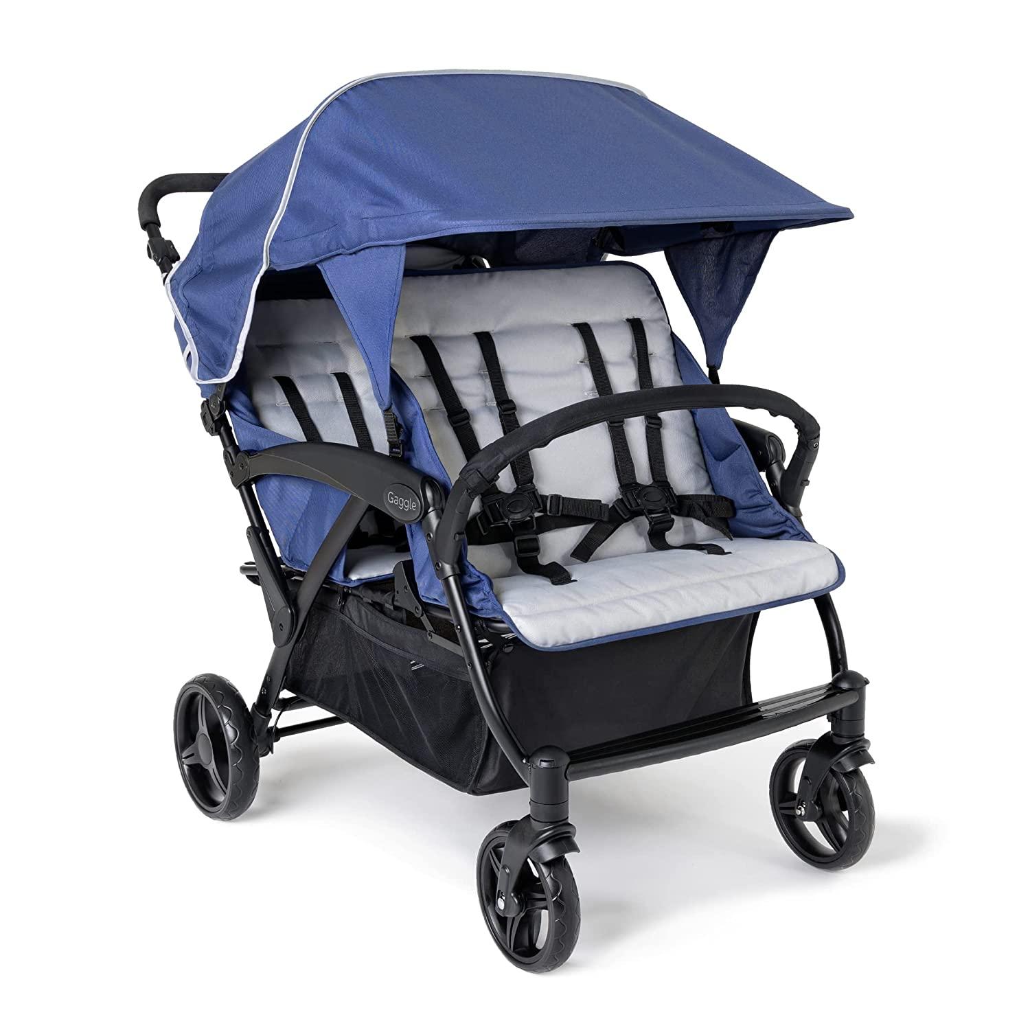 Quad store umbrella stroller