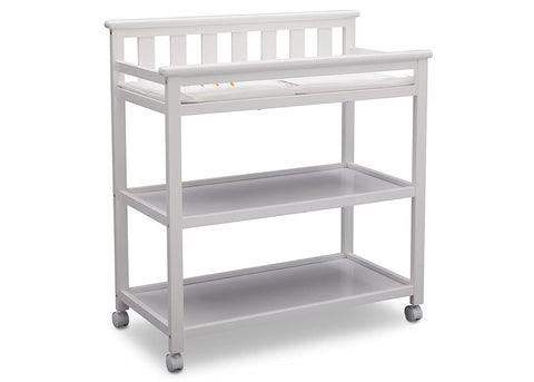 Delta Children Flat Top Changing Table with Wheels