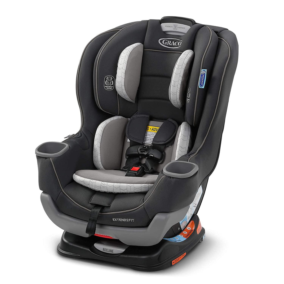 Graco extend2fit convertible on sale car seat featuring rapidremove