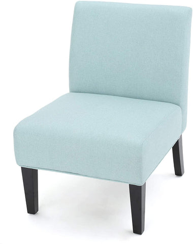 Kendal Dark Teal Fabric Accent Chair