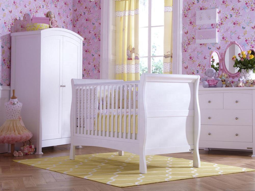 New design top selling wood child cot bedroom sets kids furniture - The Baby's Room