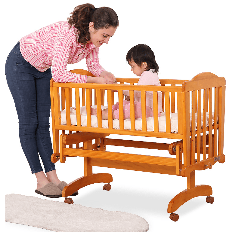 New Born Adjustable Baby Cot Multifunction Solid Wood Bedroom,babies and Kids Modern - The Baby's Room