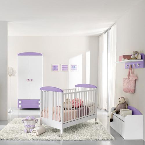 Modern design wooden cot eco-friendly medium environment, Adjustable the bed's Baby Crib - The Baby's Room