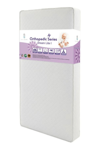 La Baby Dream Lite I Crib Mattress - White - The Baby's Room