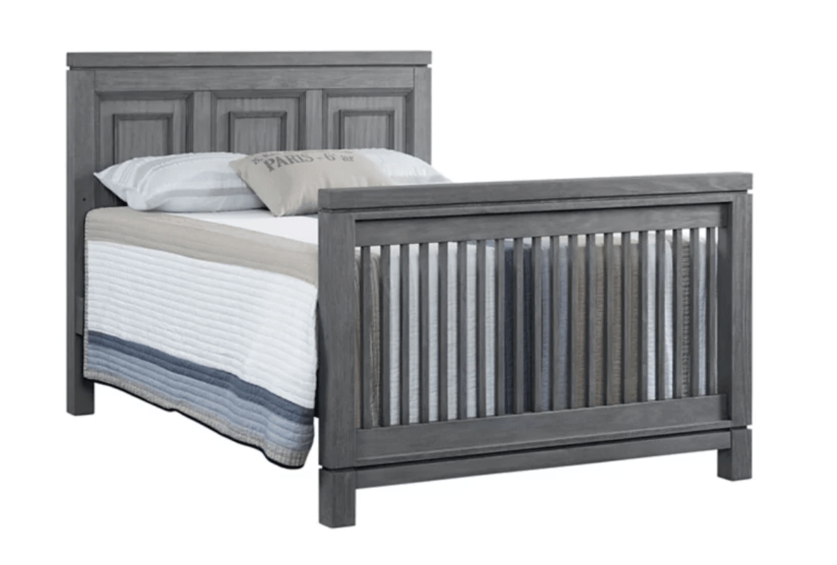 Manchester 4-in-1 Convertible Crib in Rustic Grey - The Baby's Room