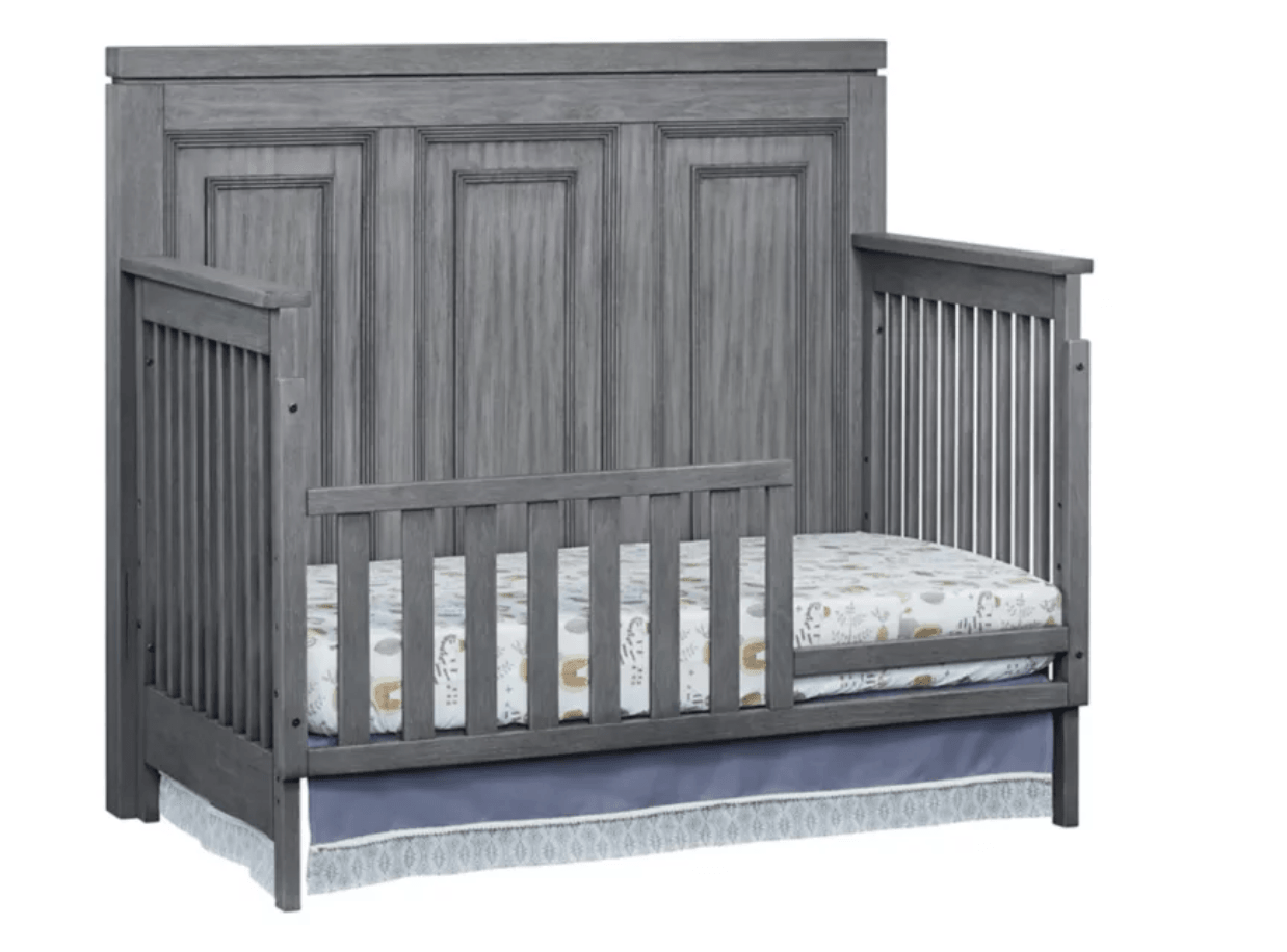 Manchester 4-in-1 Convertible Crib in Rustic Grey - The Baby's Room