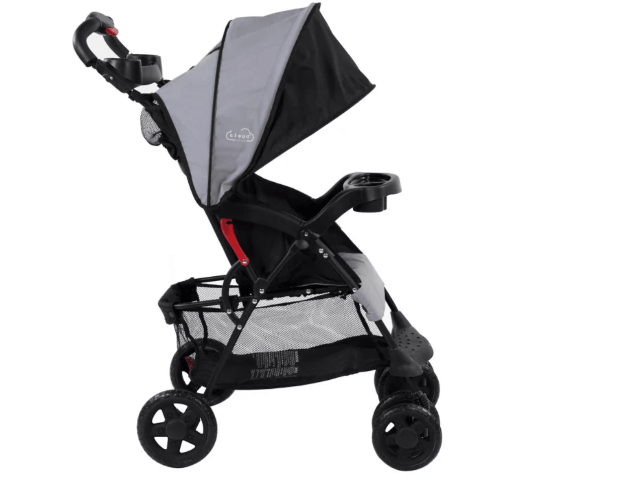 Cloud Plus Stroller in Red/Black - The Baby's Room