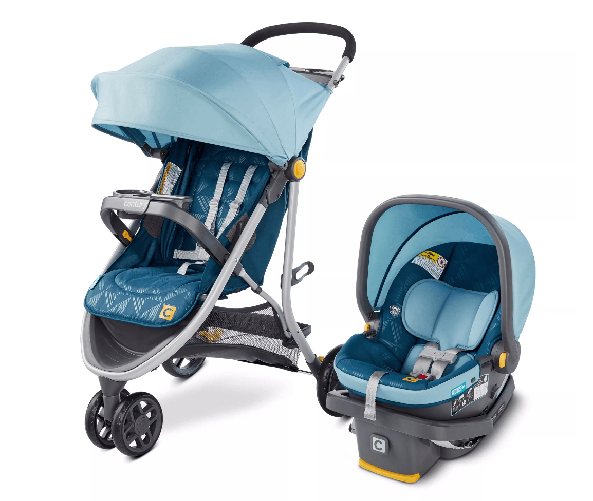 3-Wheel 2-in-1 Lightweight Travel System in Splash - The Baby's Room