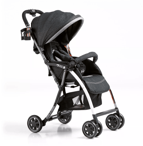 Denim Attitude Stroller in Miami Red