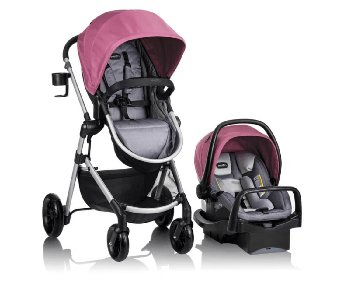Modular Travel System in Dusty Rose - The Baby's Room
