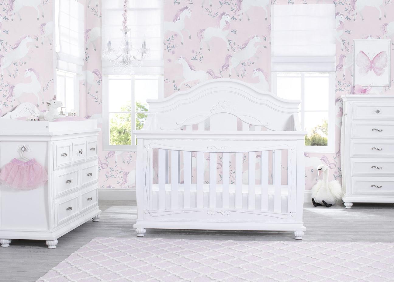 Fairytale 5-in-1 Convertible Crib with Conversion Rails - The Baby's Room