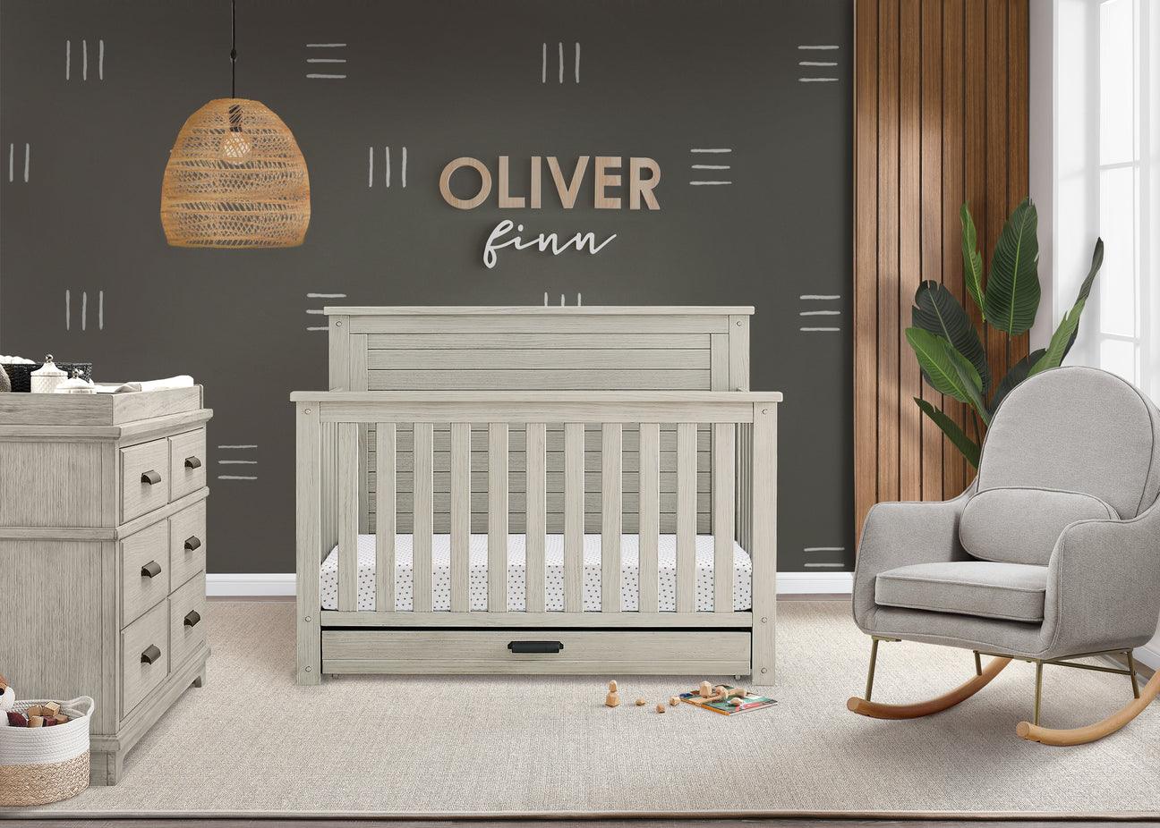 Caden 6-in-1 Convertible Crib with Trundle Drawer - The Baby's Room