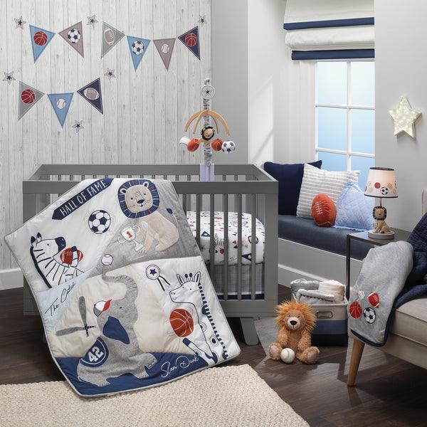 Hall of Fame 5-Piece Crib Bedding Set by Lambs & Ivy - The Baby's Room