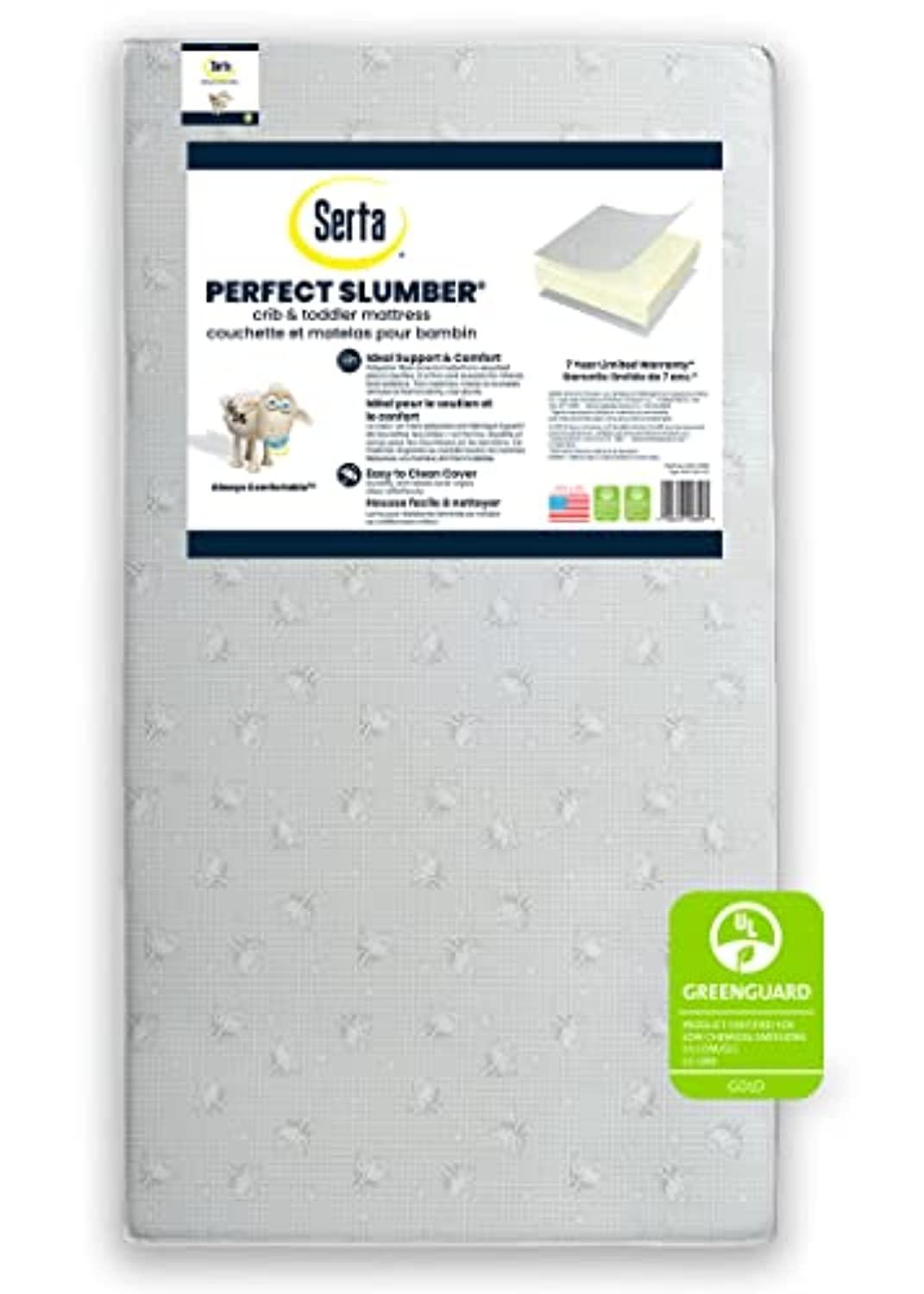 Serta crib best sale mattress protector