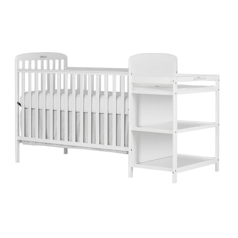 Anna 4 in 1 Full Size Crib and Changing Table Combo