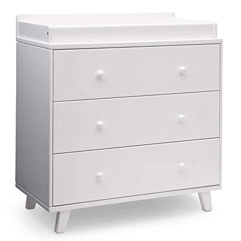 Delta Children Ava 3 Drawer Dresser with Changing Top