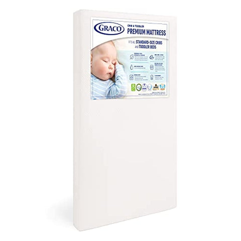 Graco Premium Foam Crib & Toddler Mattress