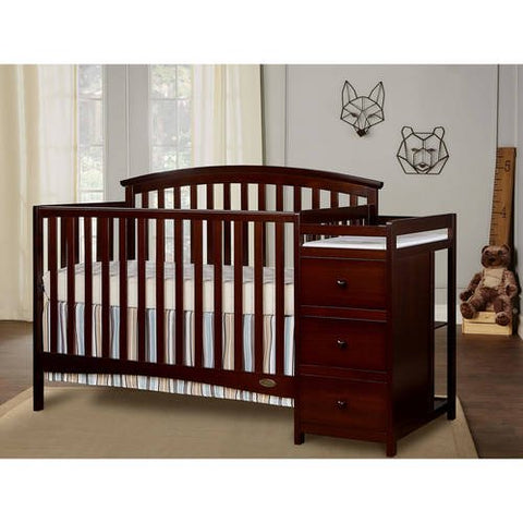 Niko 5-in-1 Convertible Crib with Changer