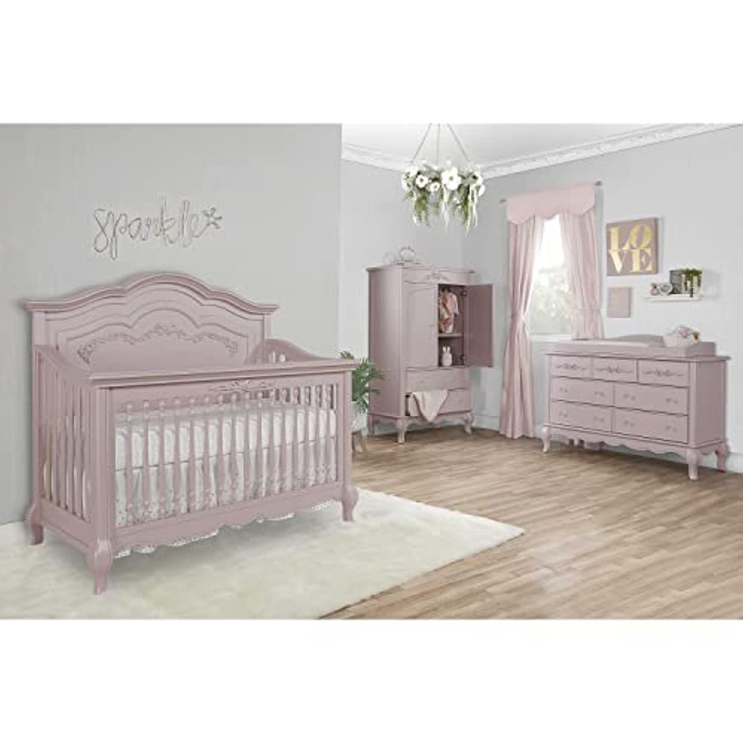 Baby Crib Evolur Aurora Ivory Lace Dresser Aurora Crib In Convertible Crib Evolur Baby Crib Evolur Aurora Ivory Lace Dresser Aurora Crib In Convertible Crib Evolur