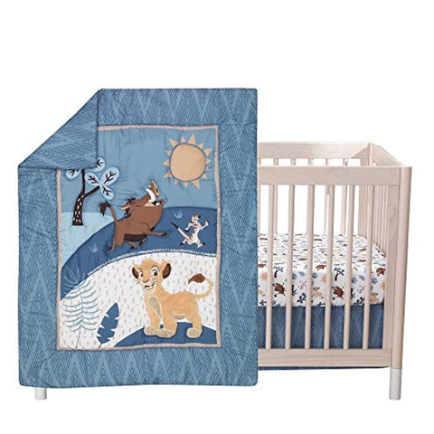 Lambs & Ivy Lion King Adventure 3Piece Baby Crib Bedding Set