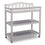 Delta Children Bell Top Changing Table with Wheels and Changing Pad,