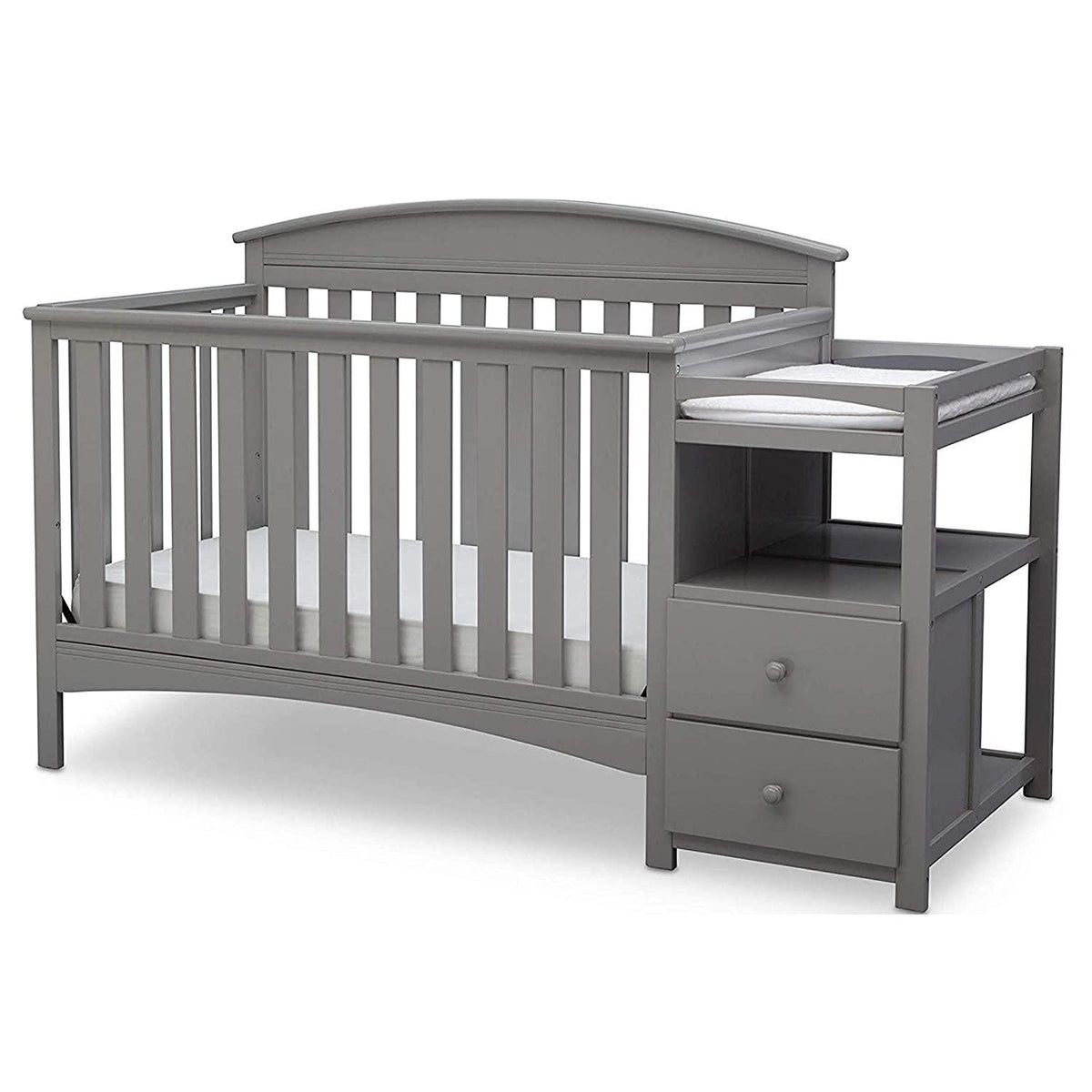 Delta Children Abby Convertible Crib and Changer, – The Baby's Room