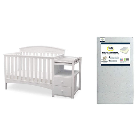 Delta Children Abby Convertible Crib and Changer,