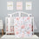4-Piece Crib Bedding Set for Girls