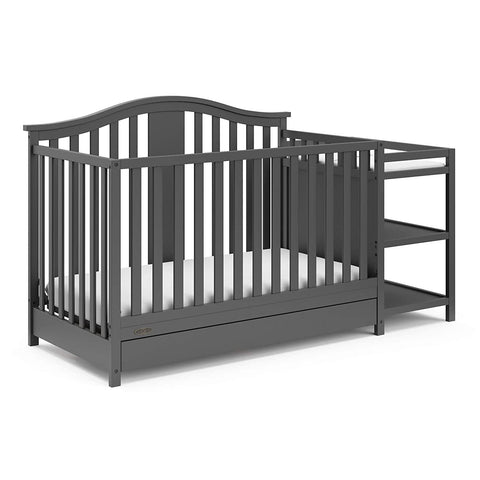 Graco Solano 4-in-1 Convertible Crib with Drawer and Changer