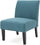 Kendal Dark Teal Fabric Accent Chair