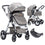 Blahoo Baby Stroller for Newborn, 2 in1 High Landscape Stroller