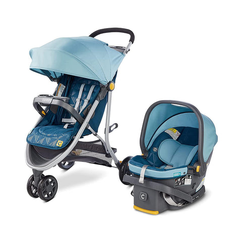 Century Stroll On 3-Wheel 2-in-1 Lightweight Travel System