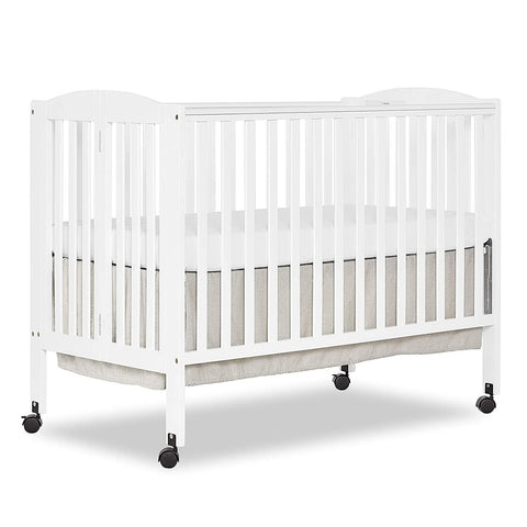 Dream On Me, Full Size 2-in-1 Folding Stationary Side Crib