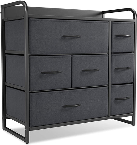 CubiCubi Dresser Organizer with 7 Drawer, Furniture Storage
