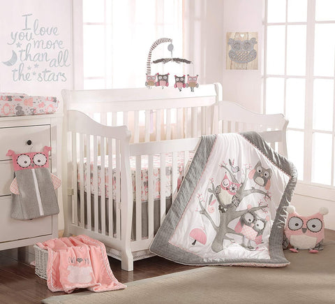 Levtex Baby - Night Owl Crib Bed Set