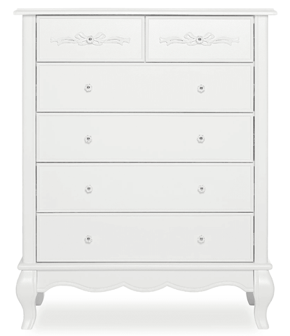 6-Drawer Tall Chest in Frost