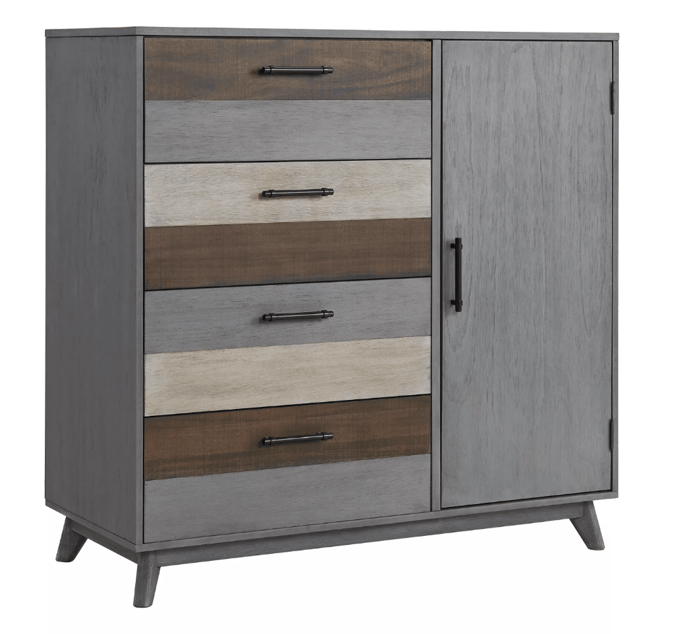 Baby Cascade Chifferobe in Grey - The Baby's Room