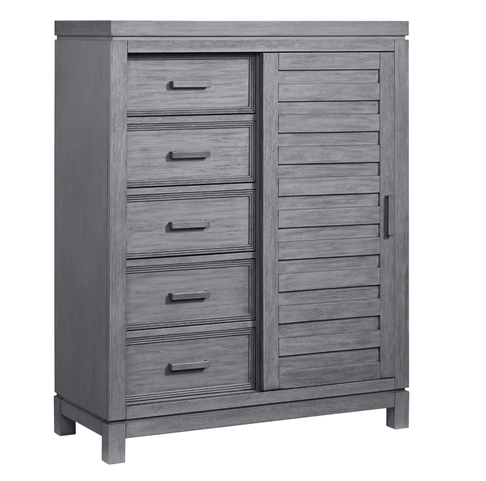 Manchester Chifferobe in Rustic Grey - The Baby's Room