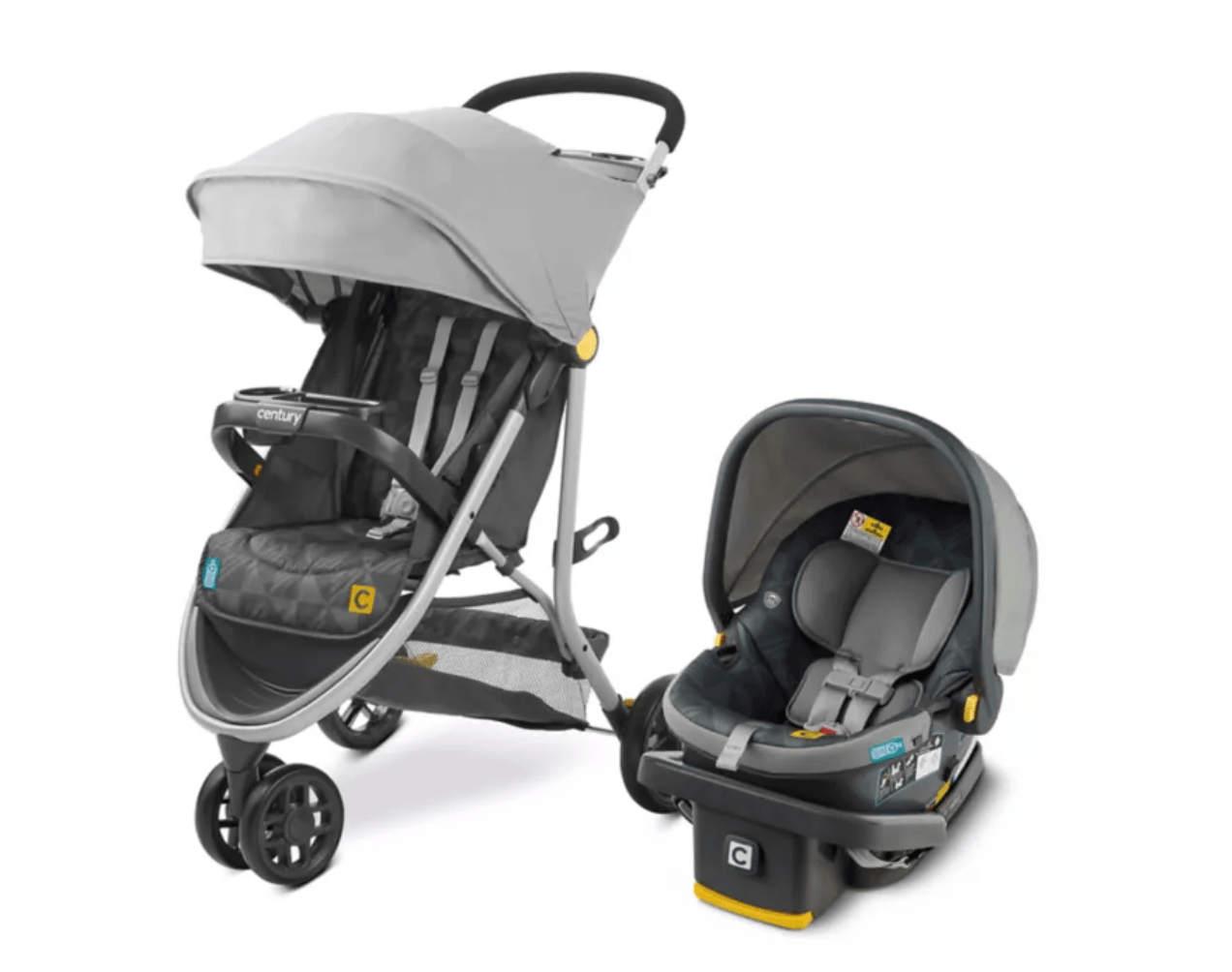 3-Wheel 2-in-1 Lightweight Travel System in Metro - The Baby's Room