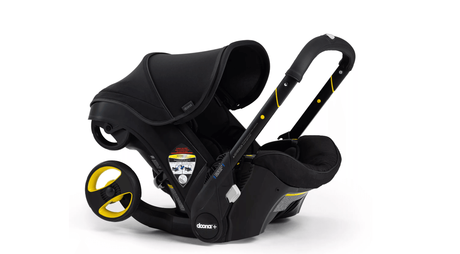 Infant Car Seat/Stroller with LATCH Base in Midnight - The Baby's Room