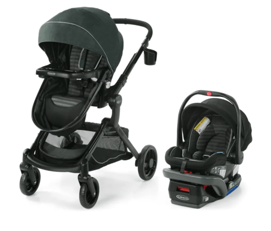 Nest DLX Travel System in Black - The Baby's Room