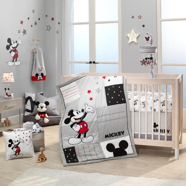 Disney Baby Magical Mickey Mouse 3-Piece Crib Bedding Set - The Baby's Room