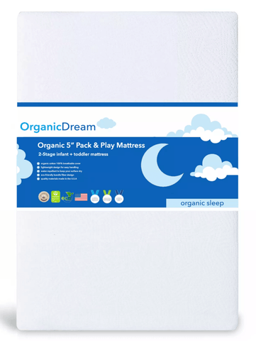 Organic Dream® Signature 2-Stage Pack & Play Mattress
