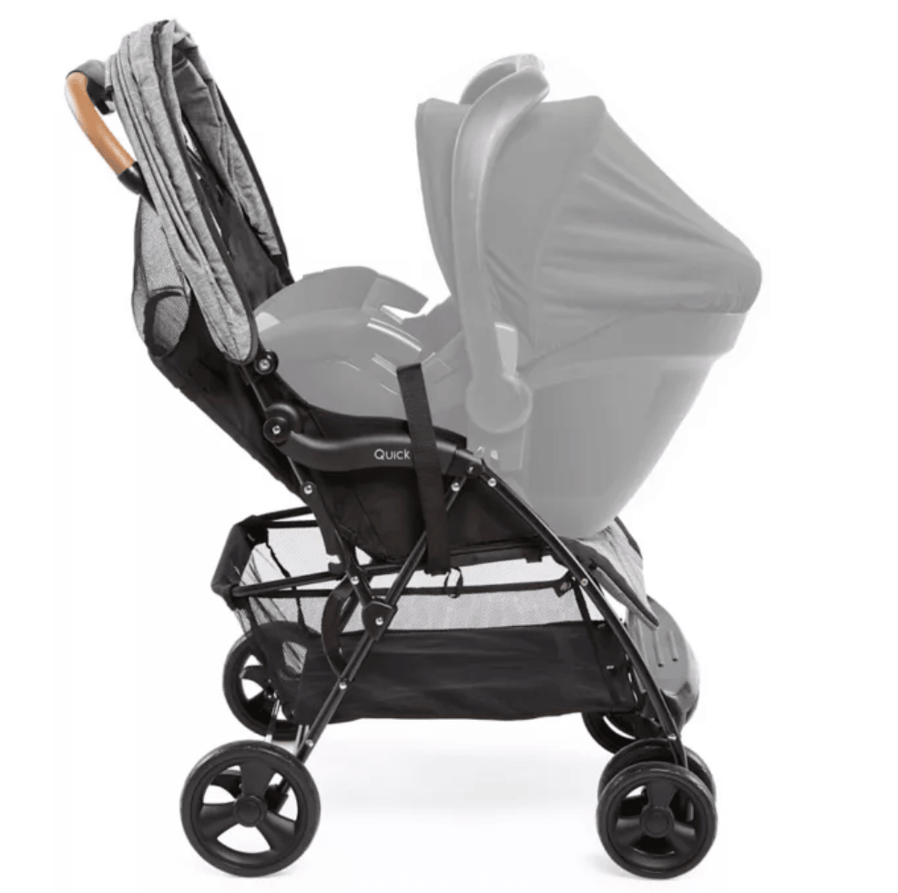 Quick Lightweight Single Stroller in Smoke Grey - The Baby's Room
