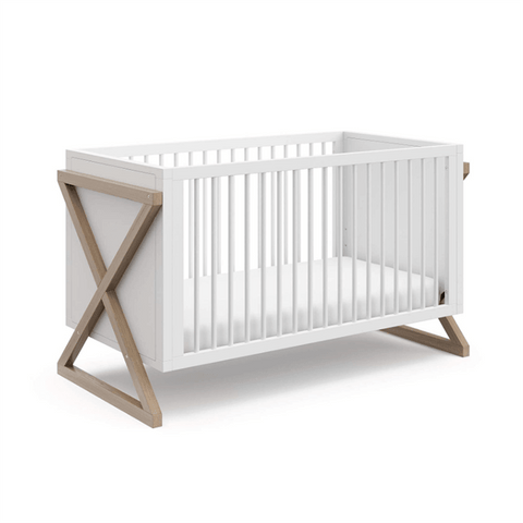 Rocking crib baby bed bed