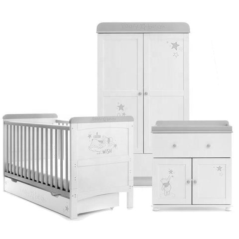 Royal Furniture Baby Convertible crib wardrobe changing station and baby dresser